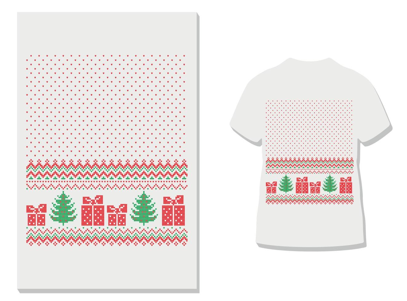 casarse con la plantilla de diseños de camisetas navideñas. diseño tipográfico gráfico vectorial para afiches, etiquetas, insignias, logotipos, bolsas, pegatinas, cortinas, afiches, fundas de cama, almohadas eps vector