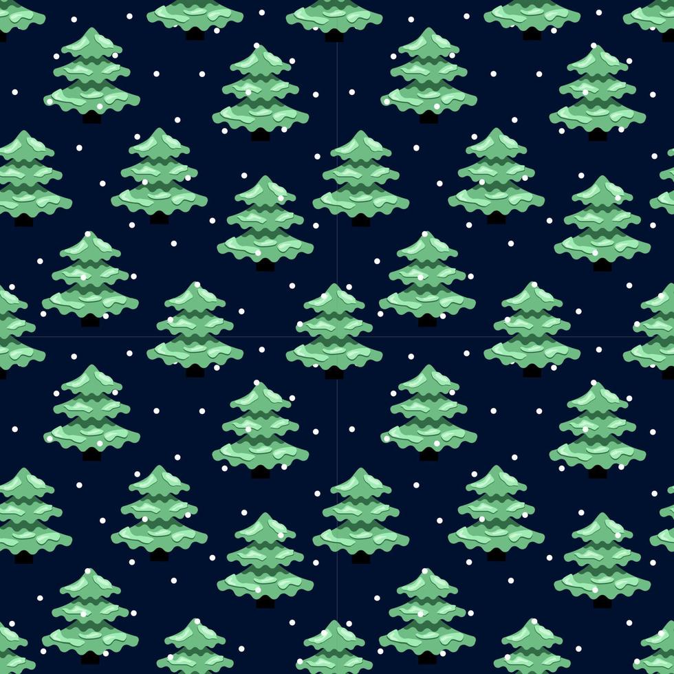 Christmas background, seamless tiling, great choice for wrapping paper pattern vector