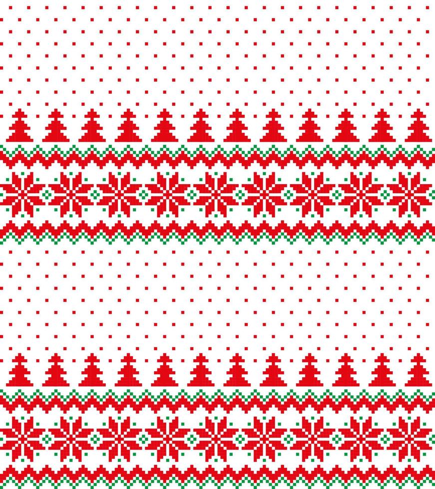 New Year's Christmas pattern pixel vector illustration eps
