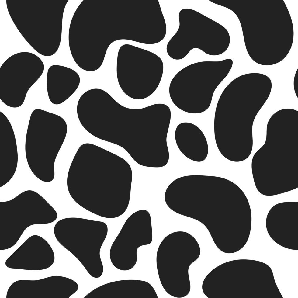 cow print pattern vector