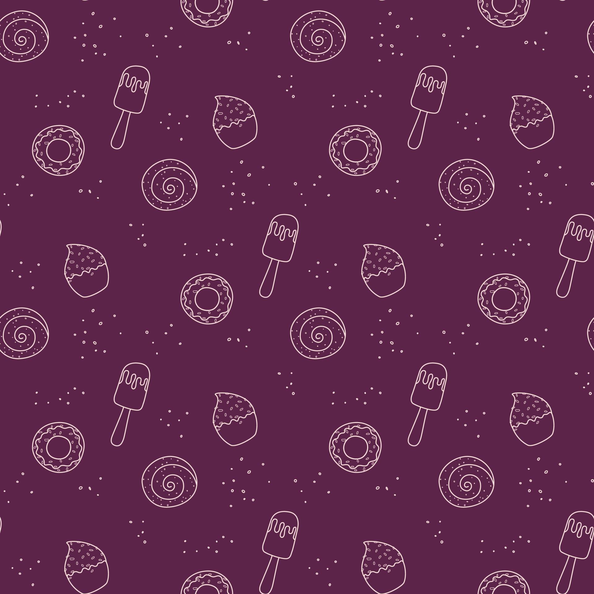 bakery seamless pattern 16087960 Vector Art at Vecteezy