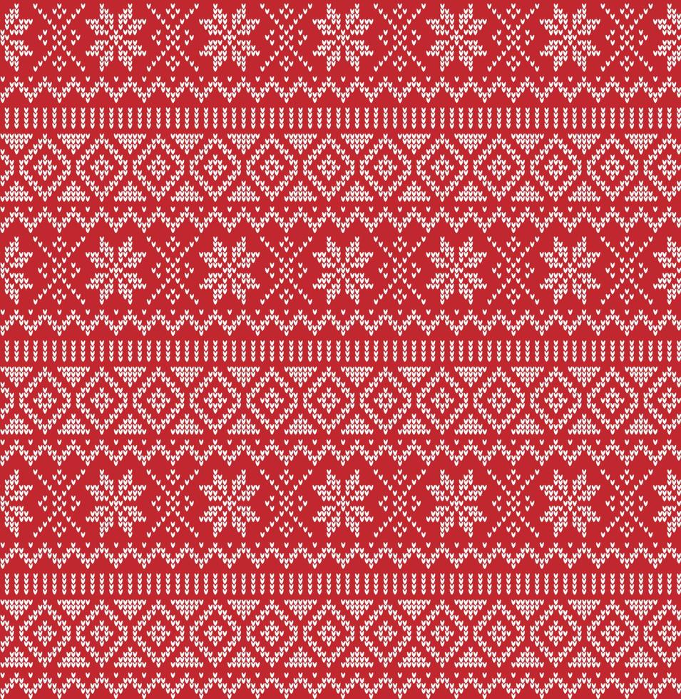 patrón de punto de navidad y año nuevo. diseño de suéter de punto de lana. papel de envolver papel estampado textil. vector