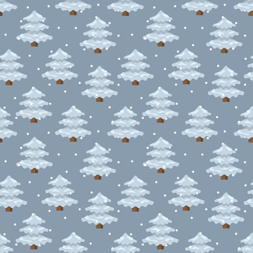Christmas background, seamless tiling, great choice for wrapping paper pattern vector