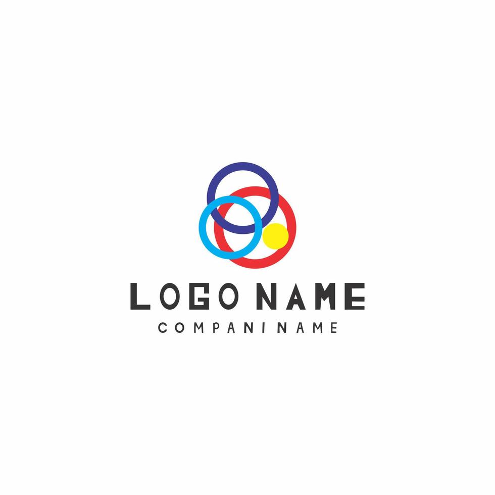 abstract logo vector on white background free eps file