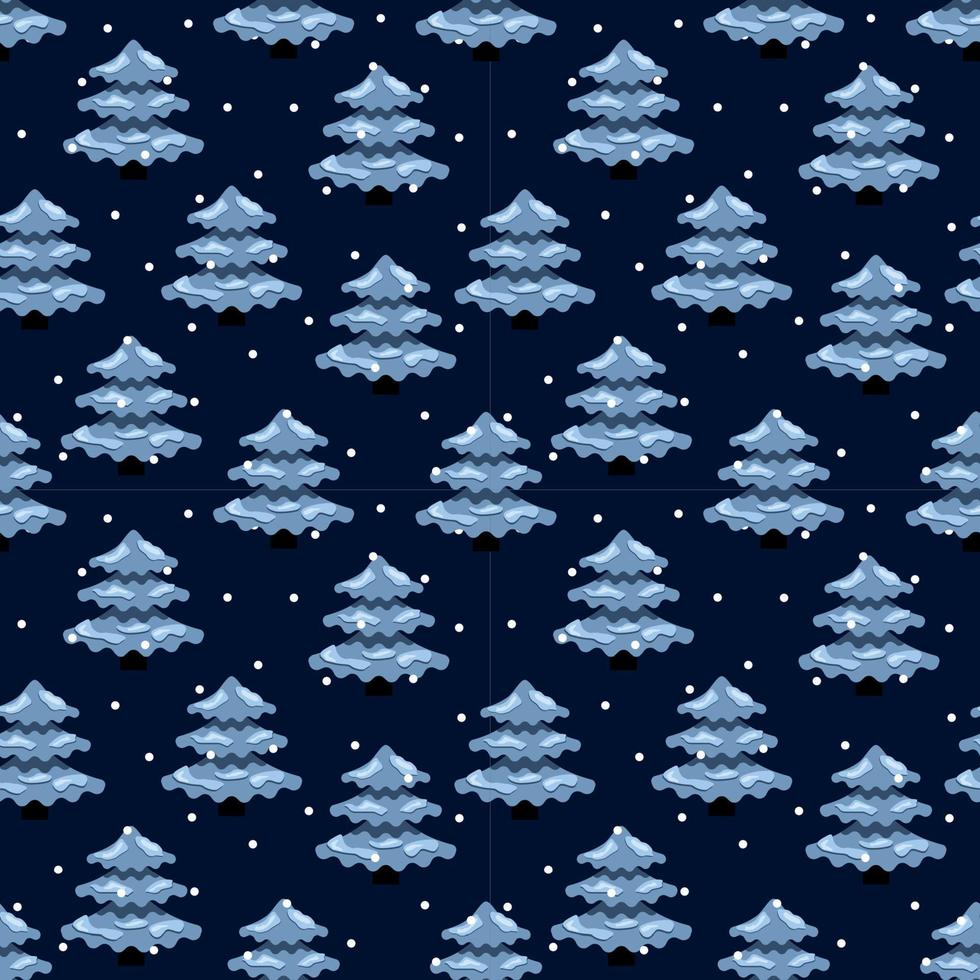 Christmas background, seamless tiling, great choice for wrapping paper pattern vector