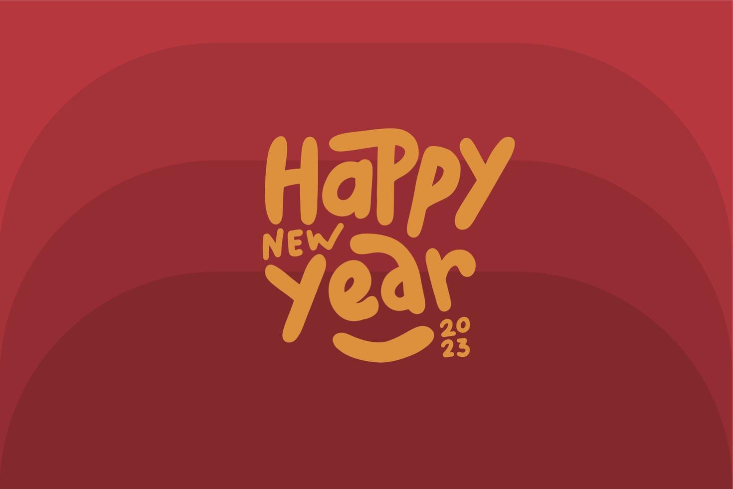 Happe New Year 2023 vector