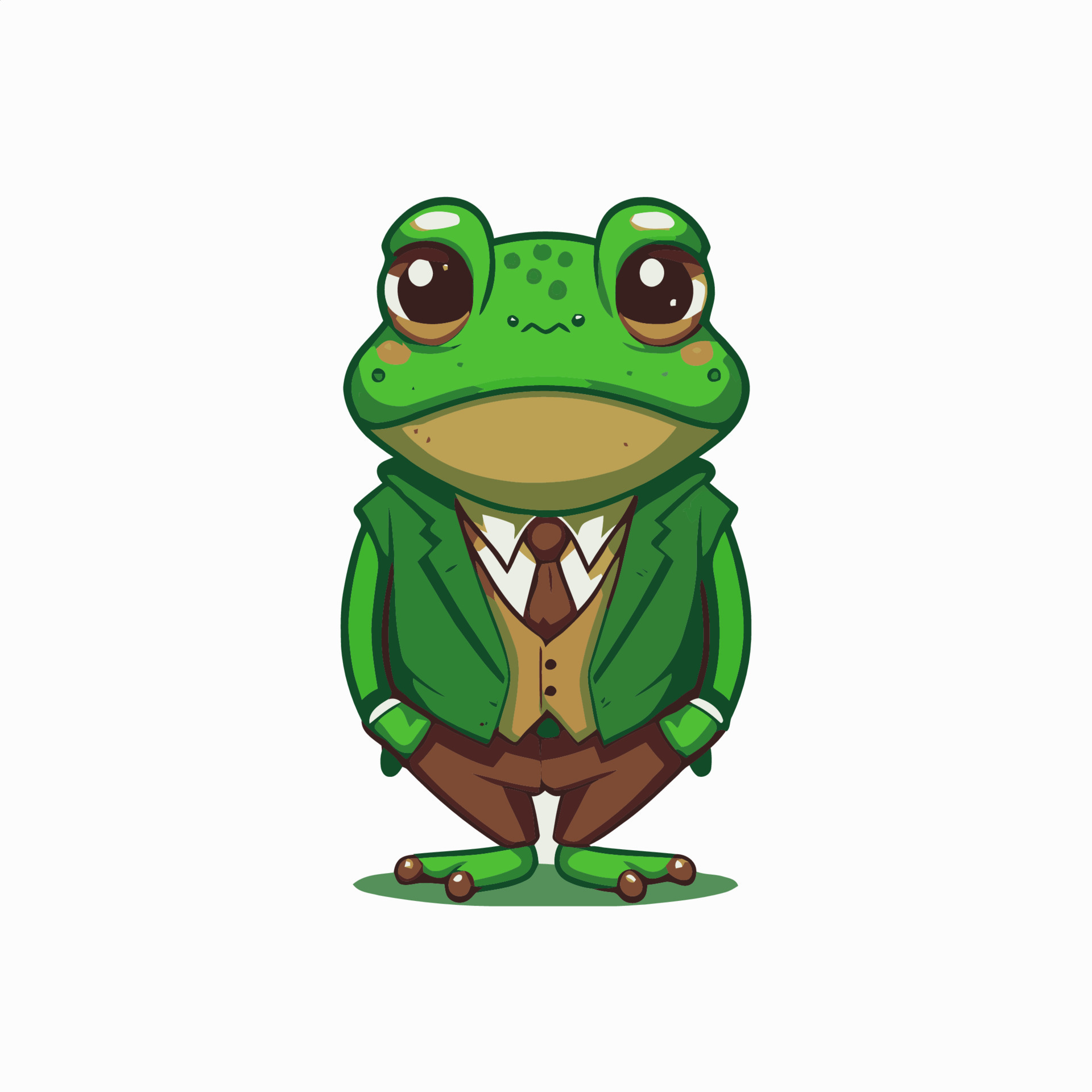 green frog character logo mascot design in cartoon for business branding 16088555 Vector Art at Vecteezy green frog character logo mascot design in cartoon for business branding 16088555 Vector Art at Vecteezy