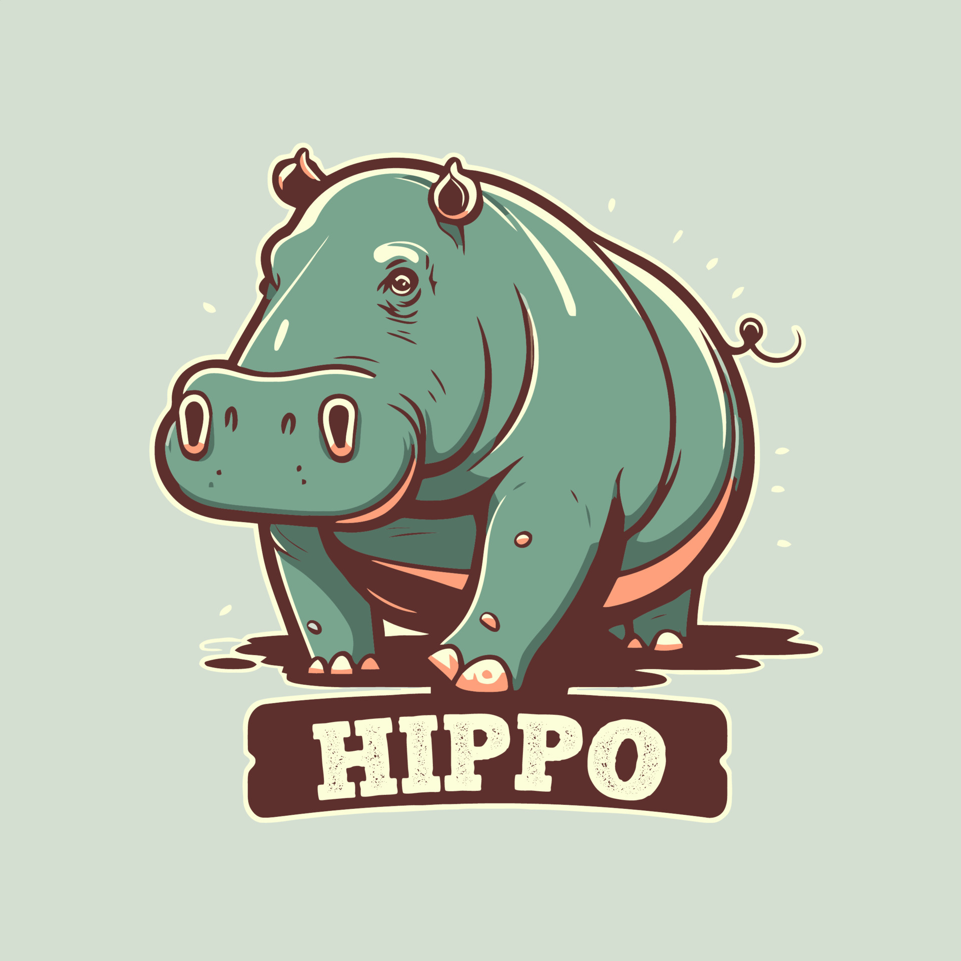 hippo character logo mascot wild animal hippopotamus in vector cartoon 16088758 Vector Art at Vecteezy hippo character logo mascot wild animal hippopotamus in vector cartoon 16088758 Vector Art at Vecteezy