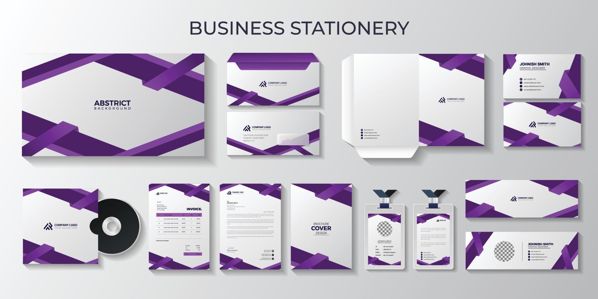 business stationery and identity, branding, Presentation Folder