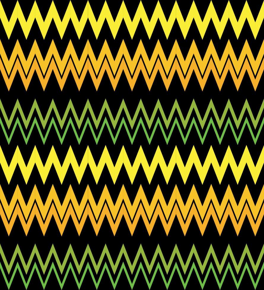 Vector background bright and colorful made of zig zag stripes