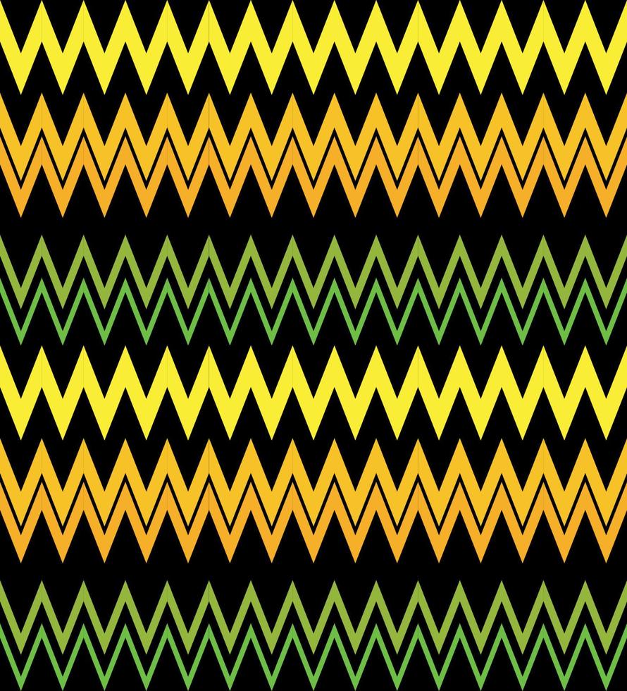 Vector background bright and colorful made of zig zag stripes