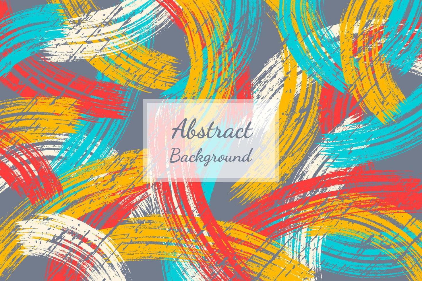 Creative minimalist hand painted. abstract art background. grunge sporty brush stroke pattern style. vector