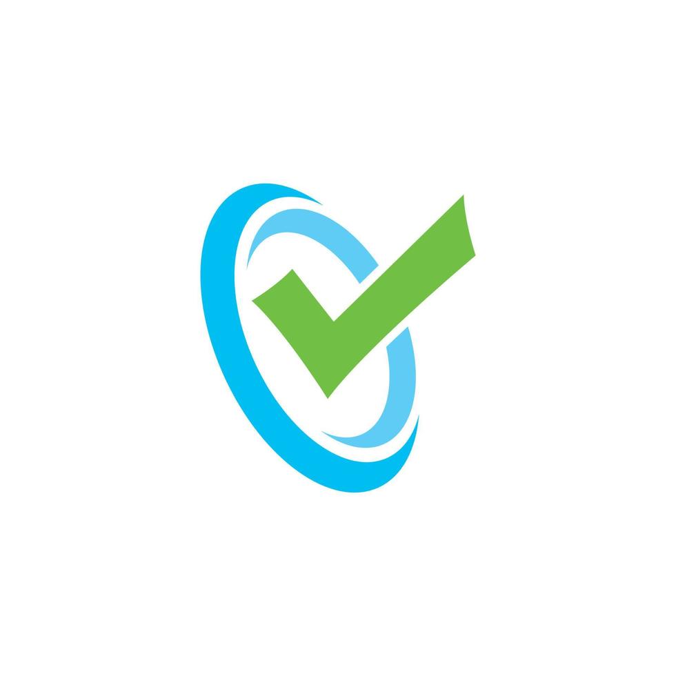 check mark logo icon illustration vector