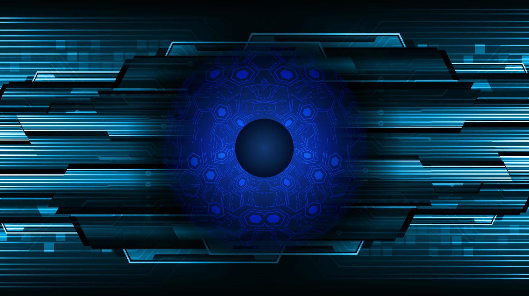 Modern Technology Background with circle vector