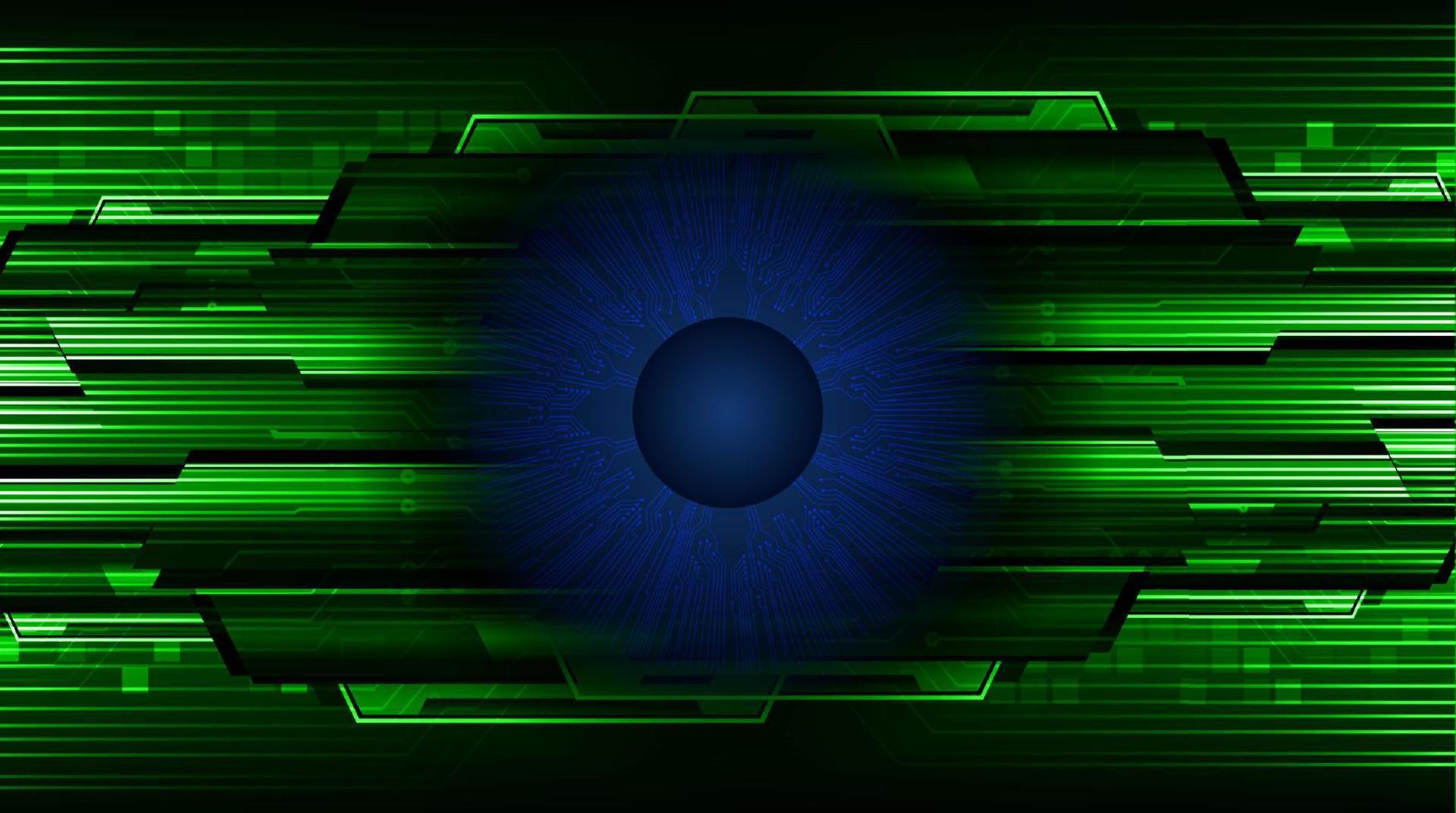 Modern Technology Background with circle vector