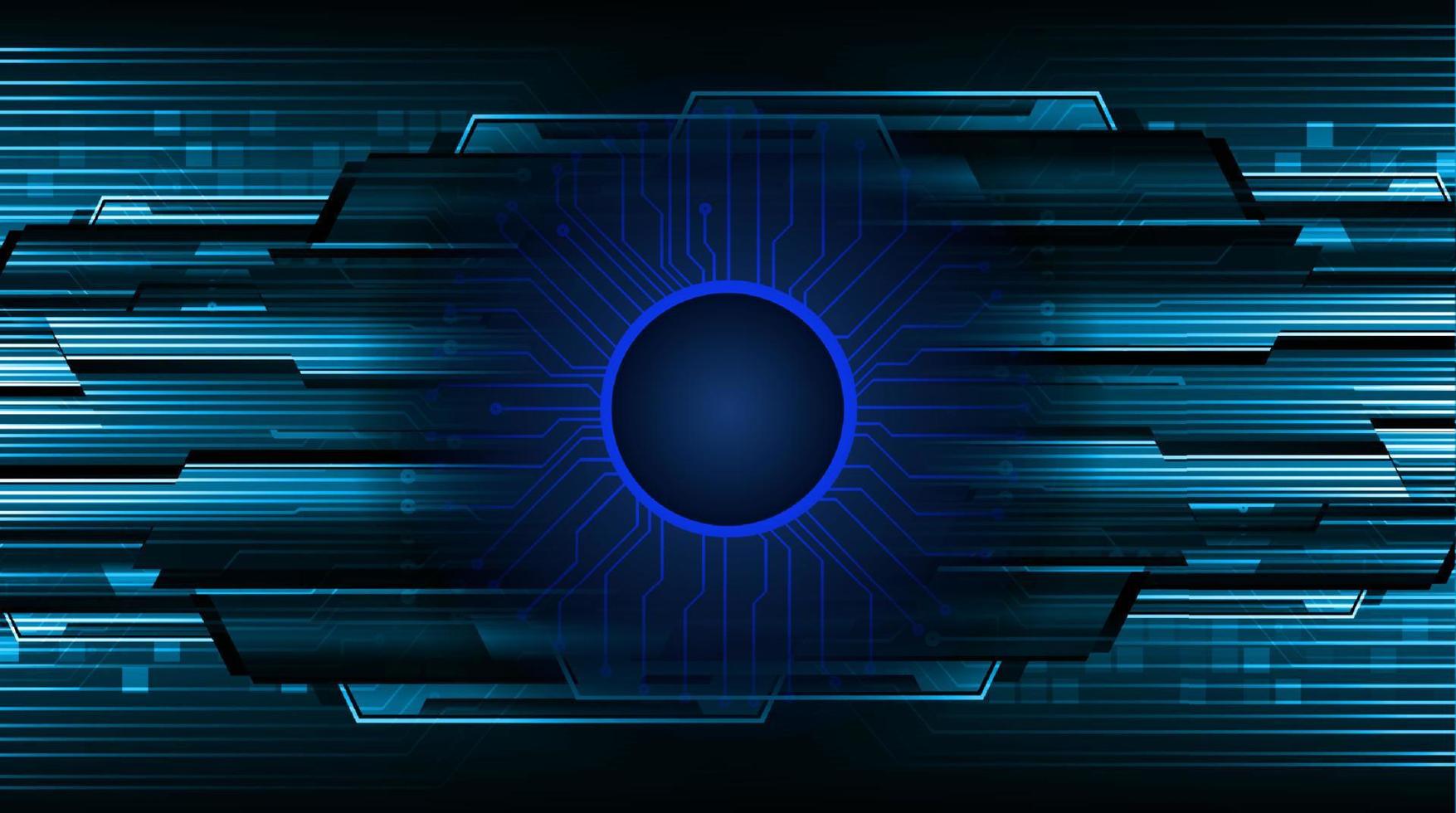 Modern Technology Background with circle vector