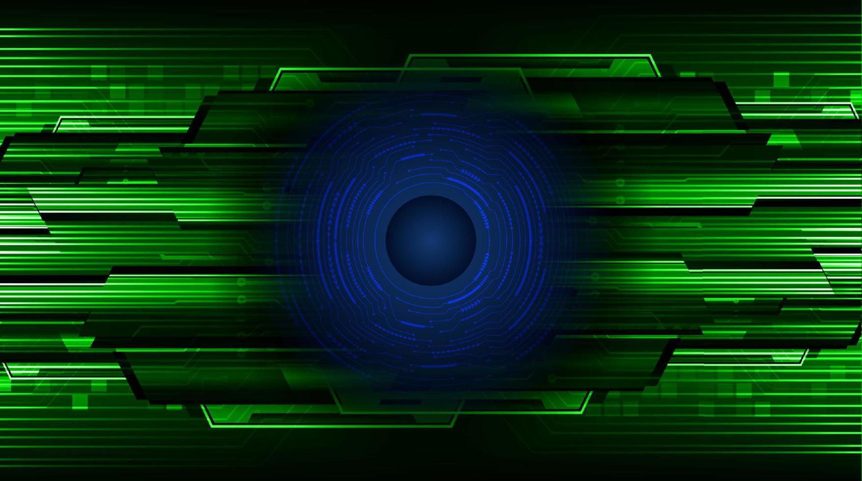 Modern Technology Background with circle vector