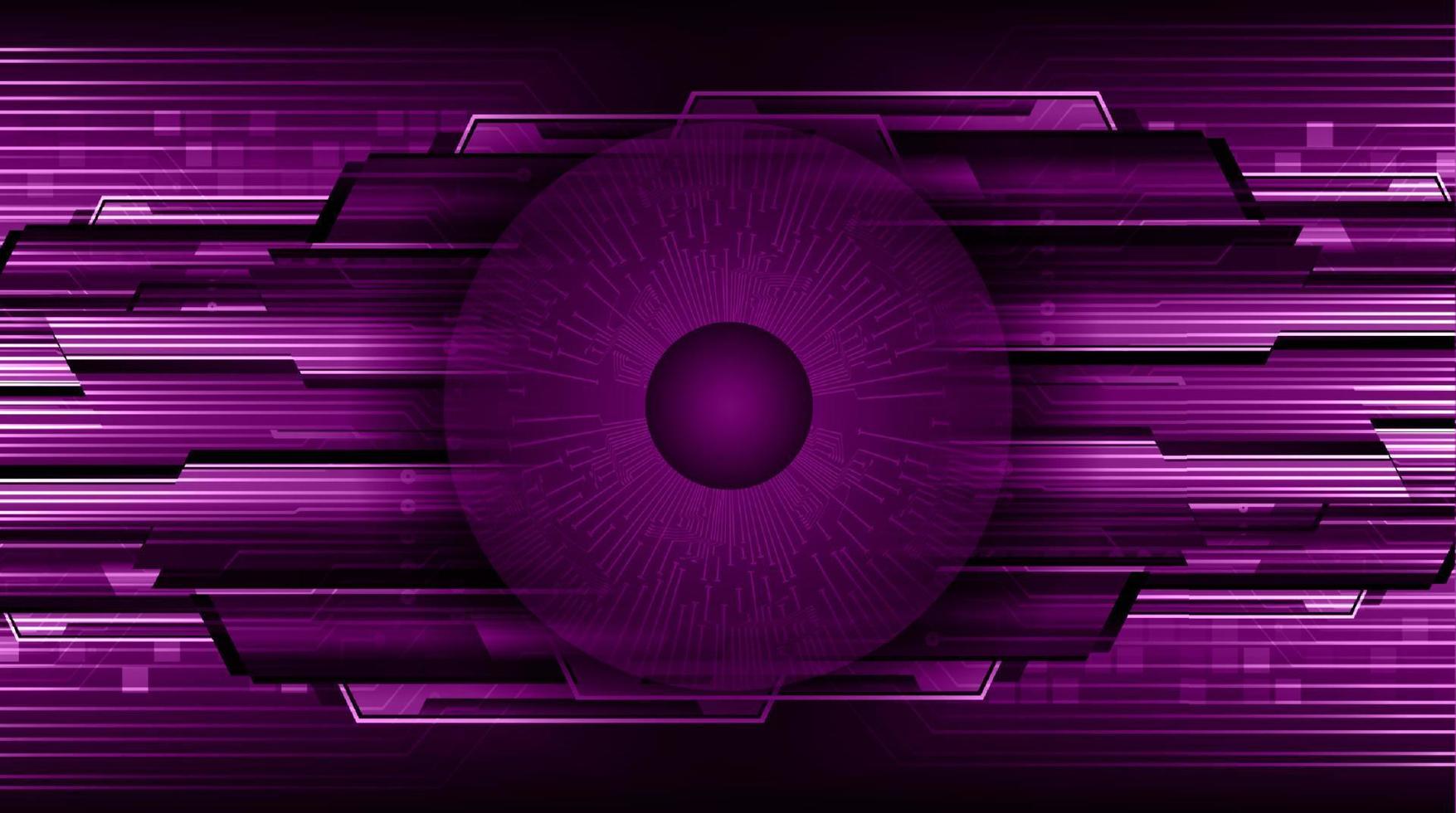 Modern Technology Background with circle vector