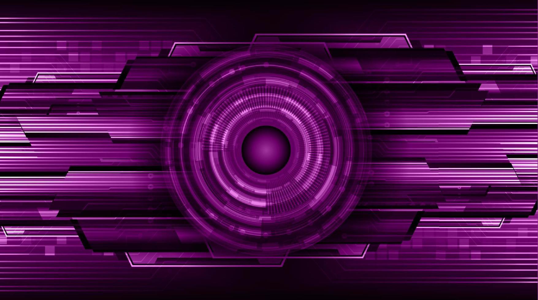 Modern Technology Background with circle vector