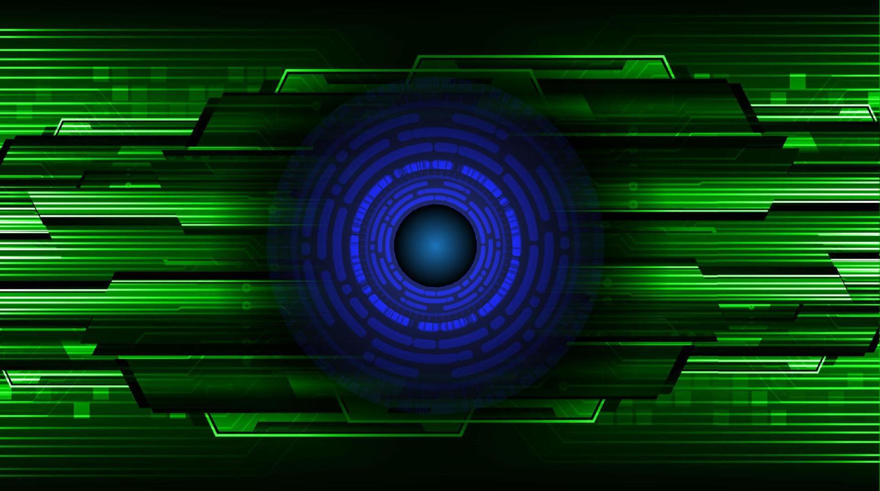 Modern Technology Background with circle vector