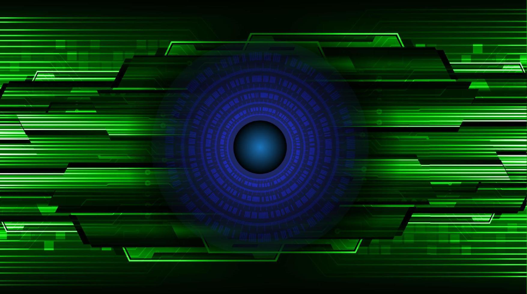 Modern Technology Background with circle vector