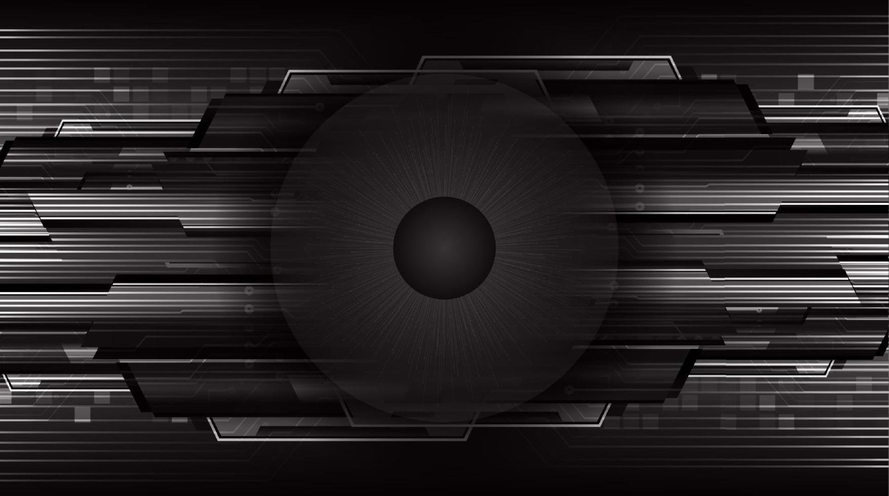 Modern Technology Background with circle vector