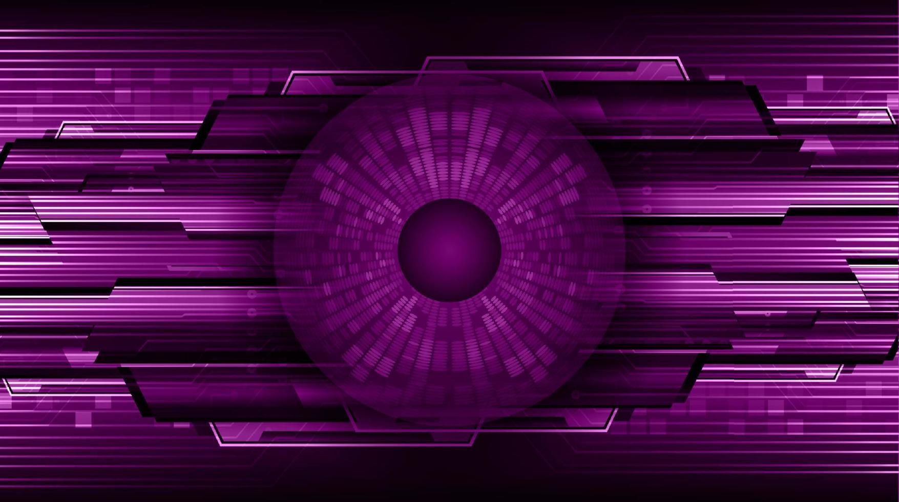 Modern Technology Background with circle vector