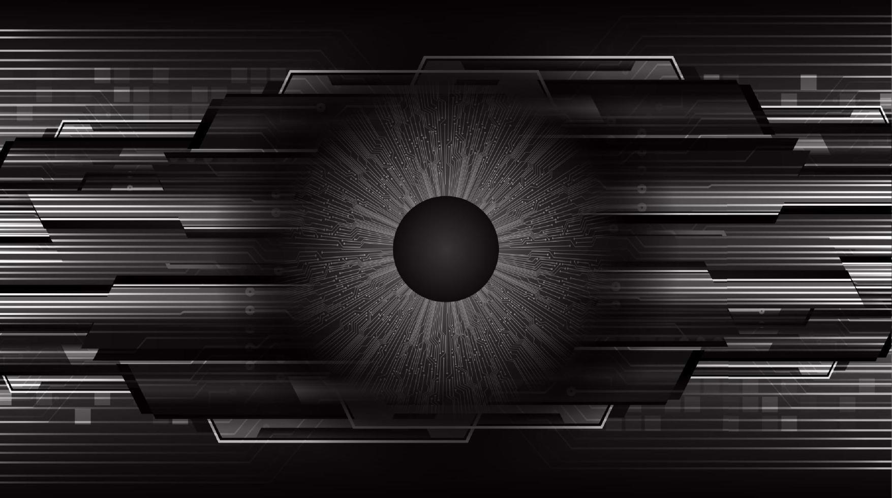 Modern Technology Background with circle vector
