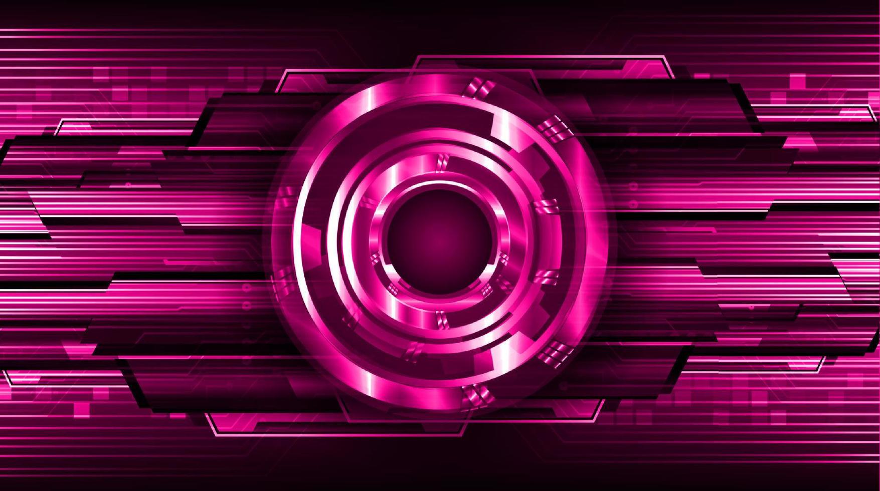 Modern Technology Background with circle vector