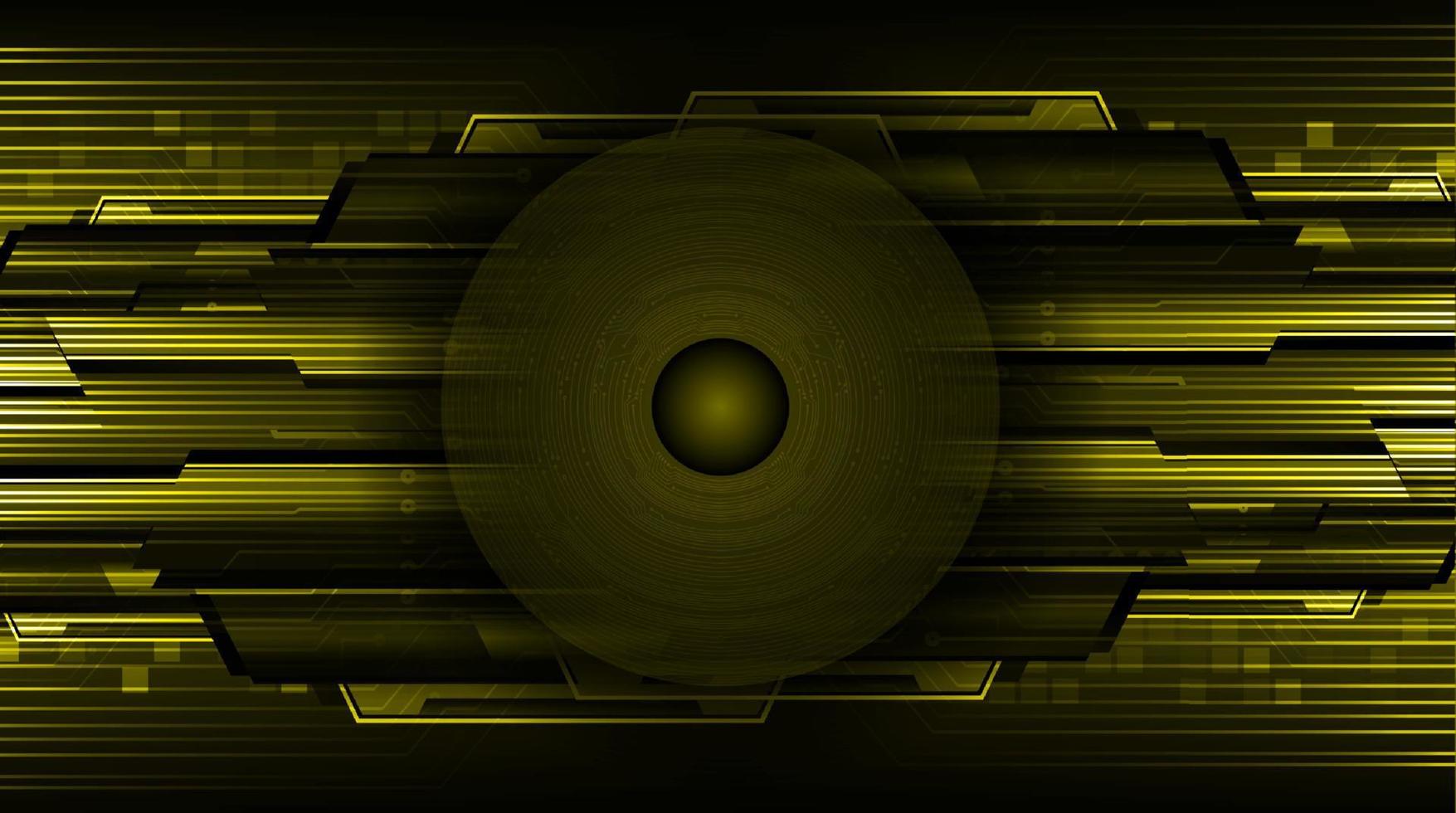 Modern Technology Background with circle vector