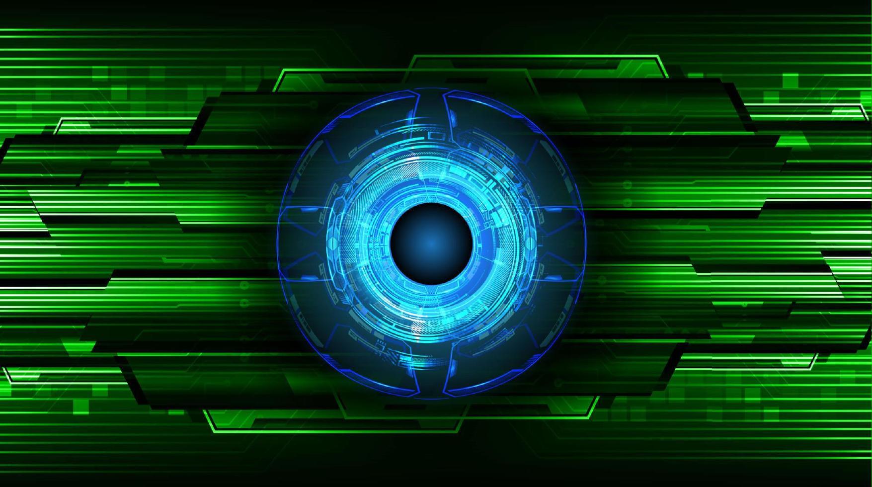 Modern Technology Background with circle vector