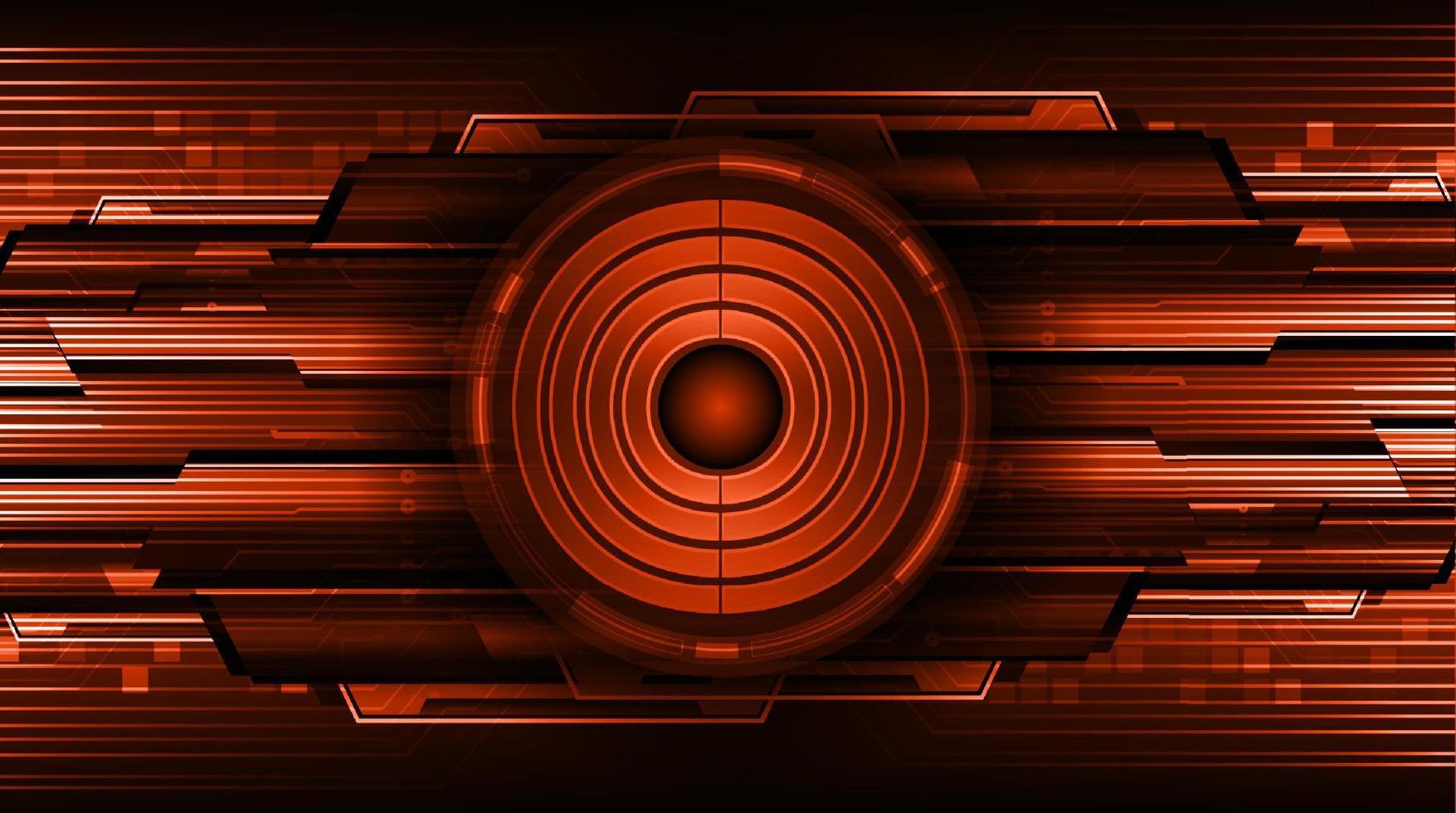 Modern Technology Background with circle vector
