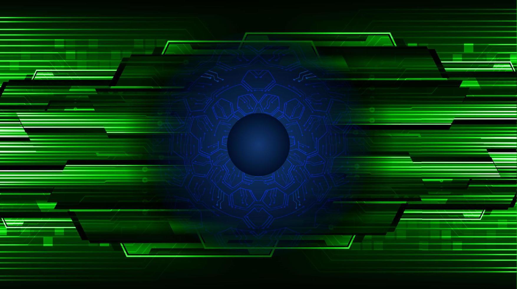 Modern Technology Background with eye vector