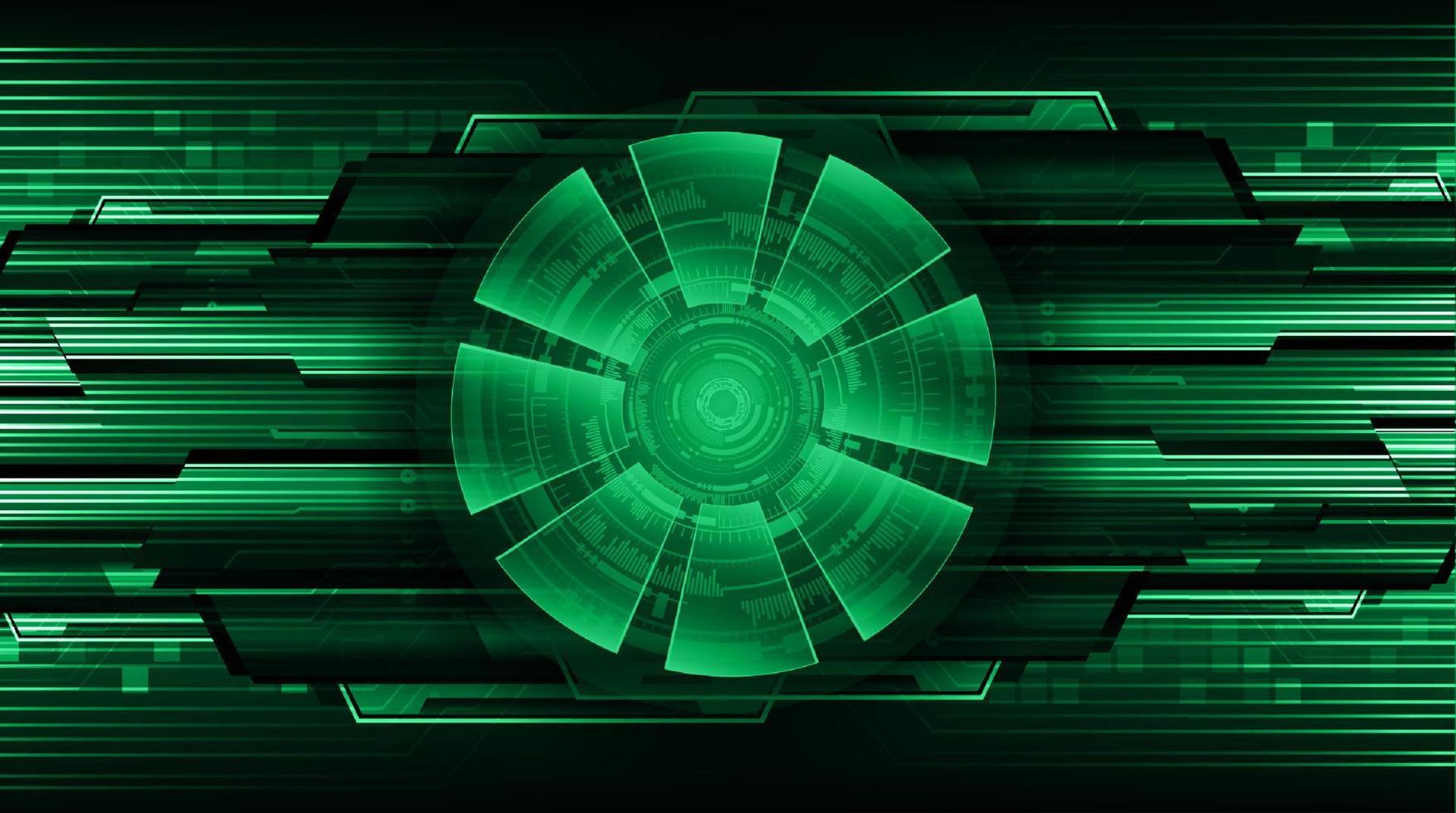 Modern Technology Background with eye vector