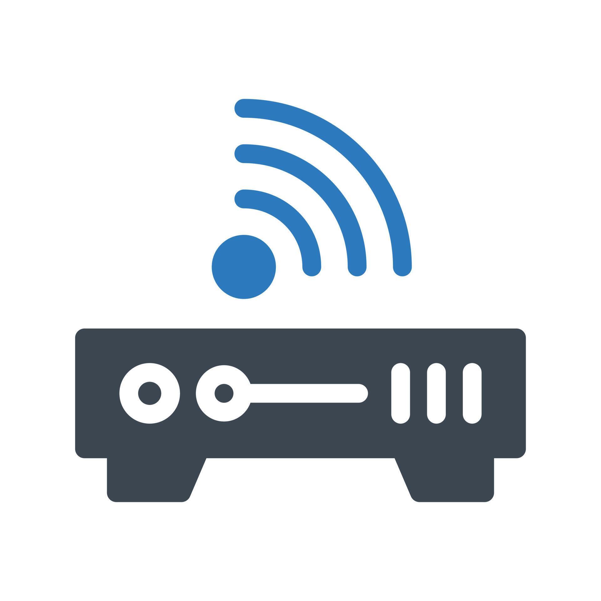 modem vector illustration on a background.Premium quality symbols