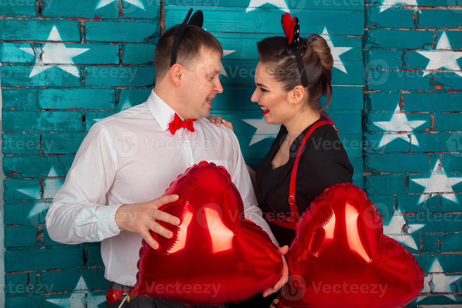 Couple is having fun photo