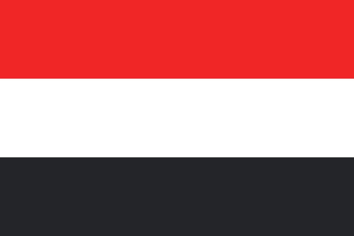 yemen flag design vector