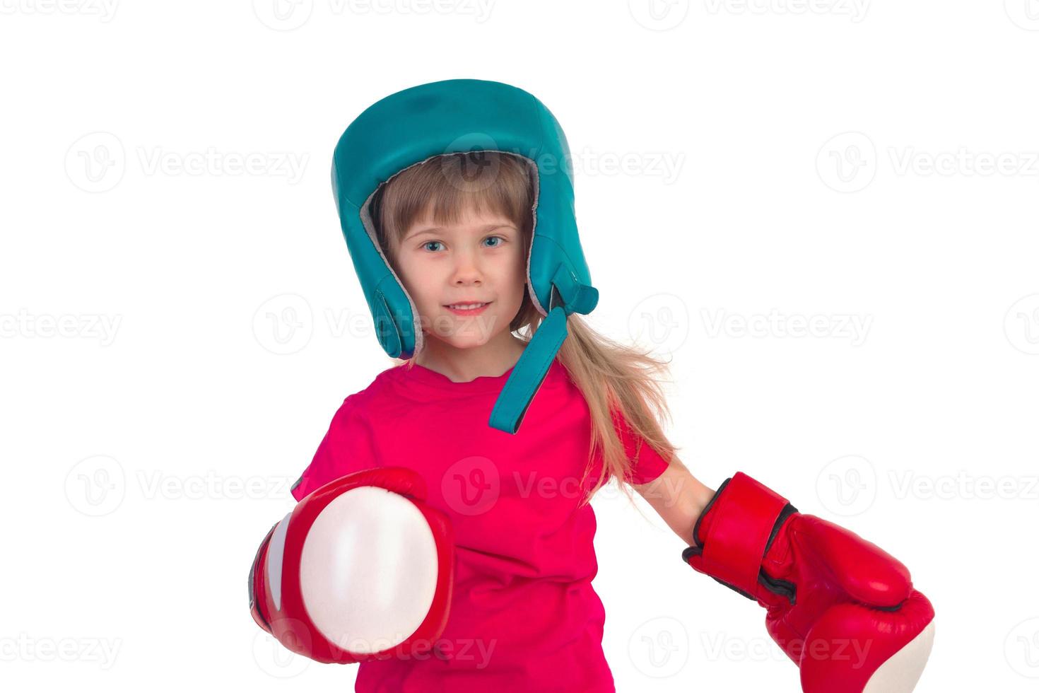 niño en traje de boxeo 16096754 Foto de stock en Vecteezy