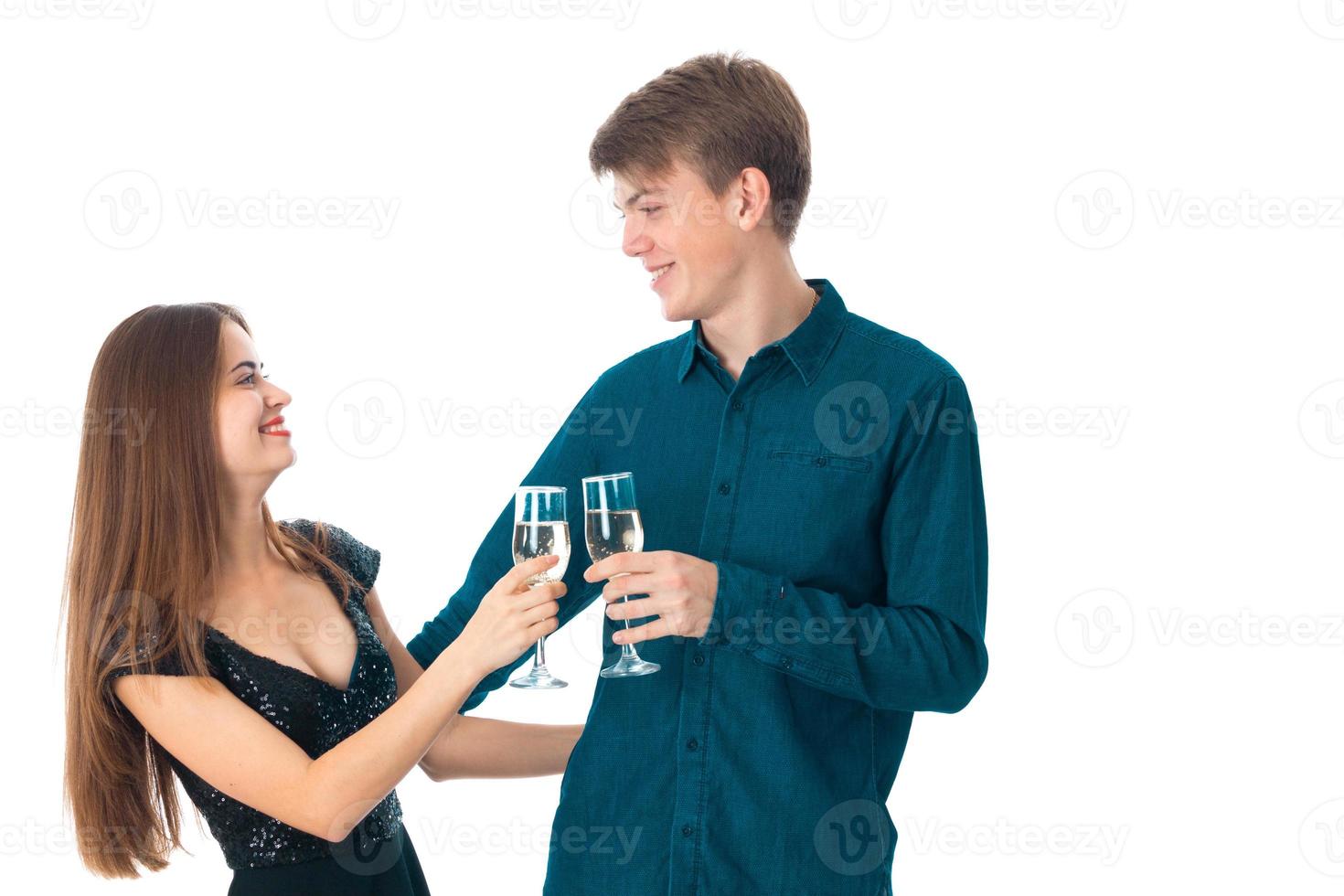 couple in love having fun photo