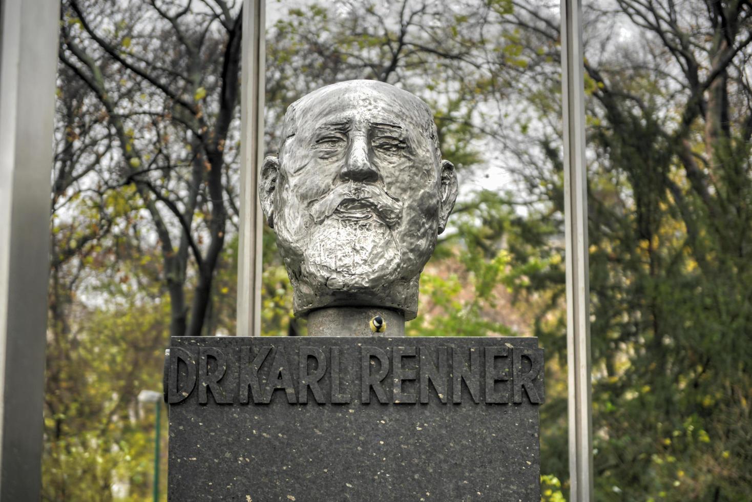 Monument to Dr. Karl Renner - Vienna, Austria, 2022 photo