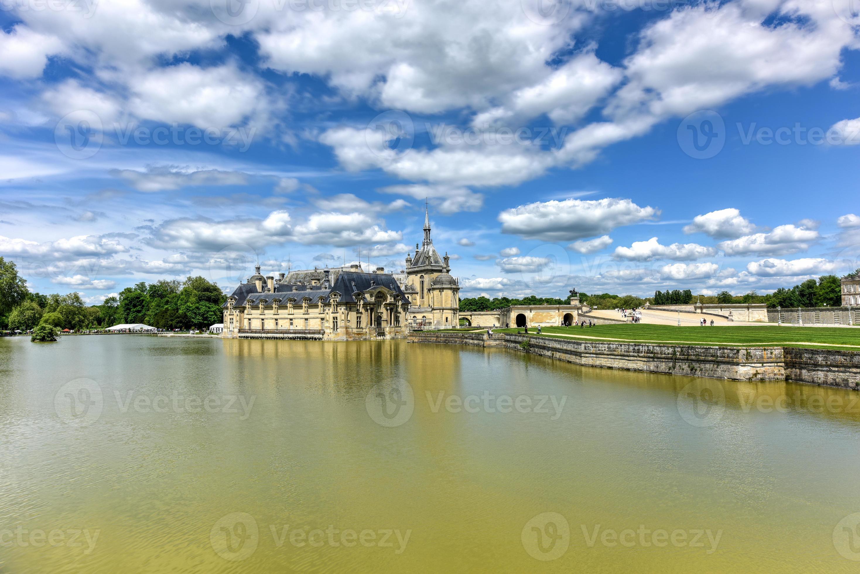 Chateau de Chantilly, historic chateau located in the town of Chantilly