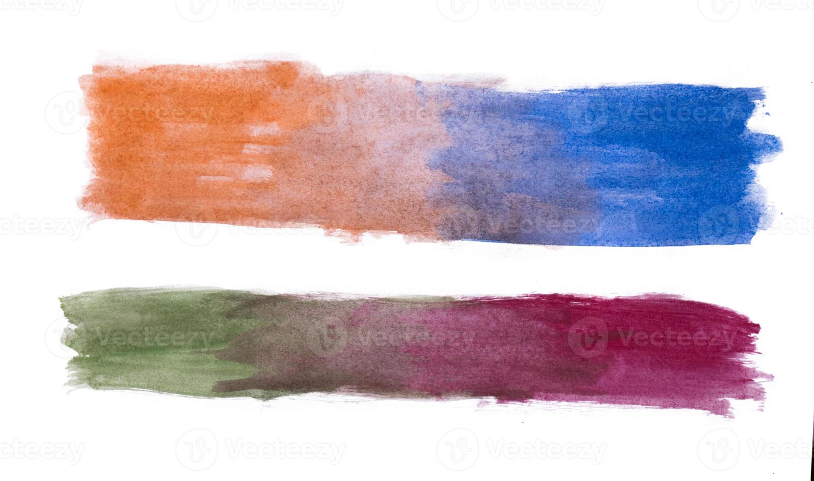 multicolor watercolor abstract handmade background photo