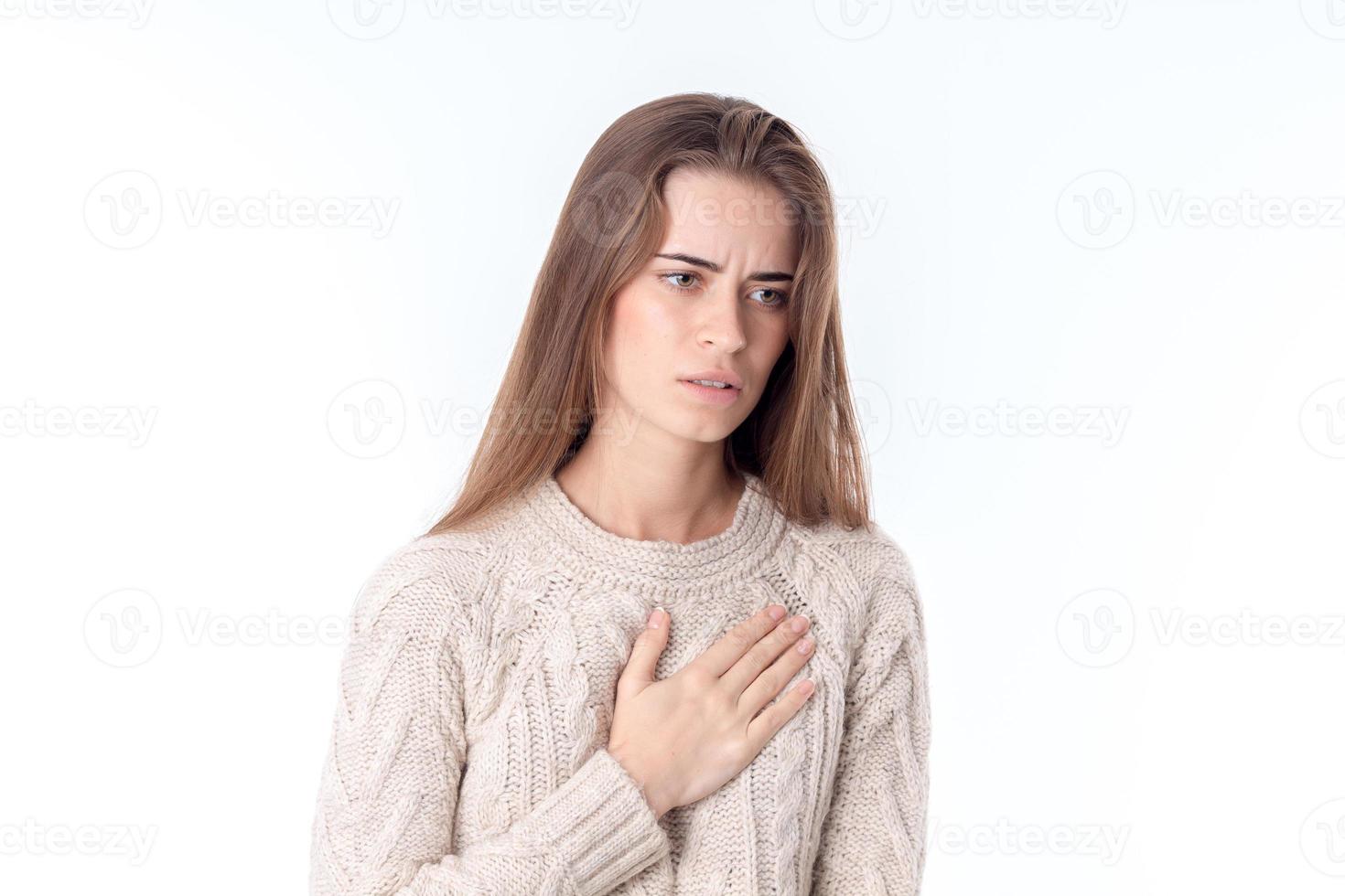 young girl with heart disease photo