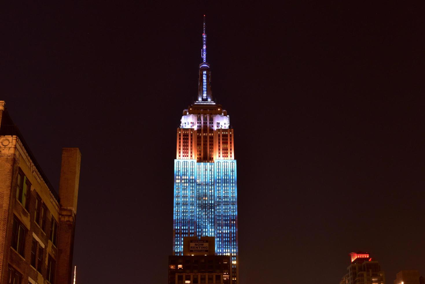 Empire State Building - extinción de carreras, Nueva York, EE. UU., 2020 foto