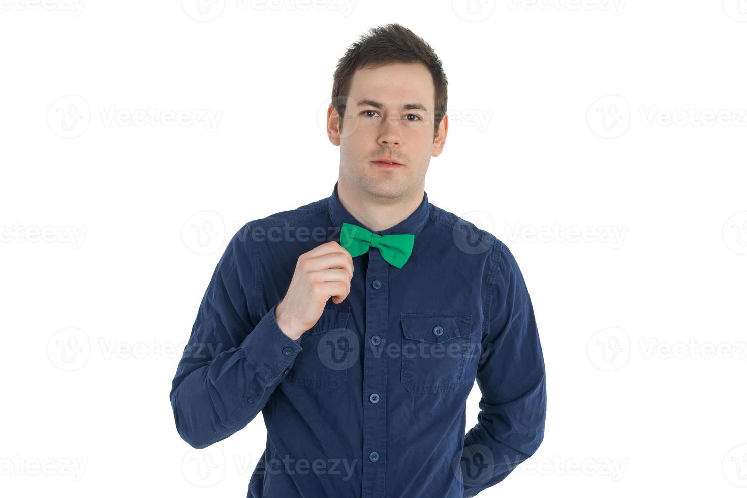 Studio photo of young man