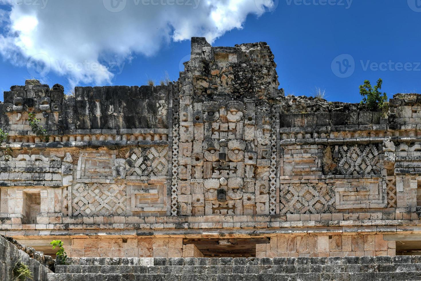 Quadrangle of the Nuns in the Yucatan in Uxmal, Mexico. photo