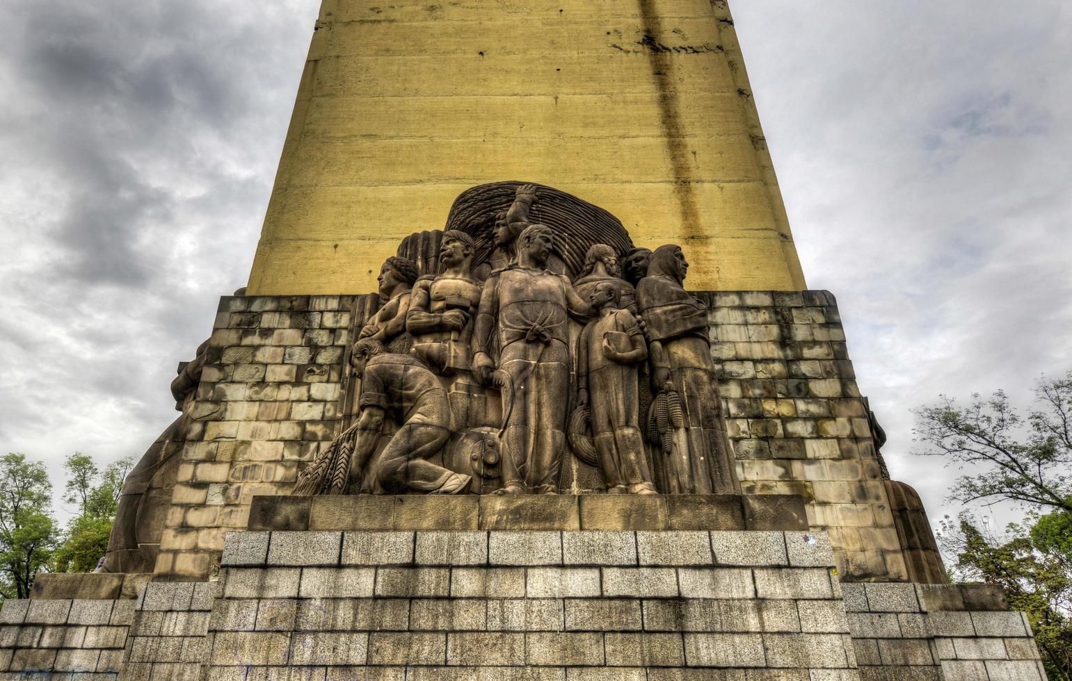 Monument to Alvaro Obregon in Mexico City, Mexico, 2022 photo