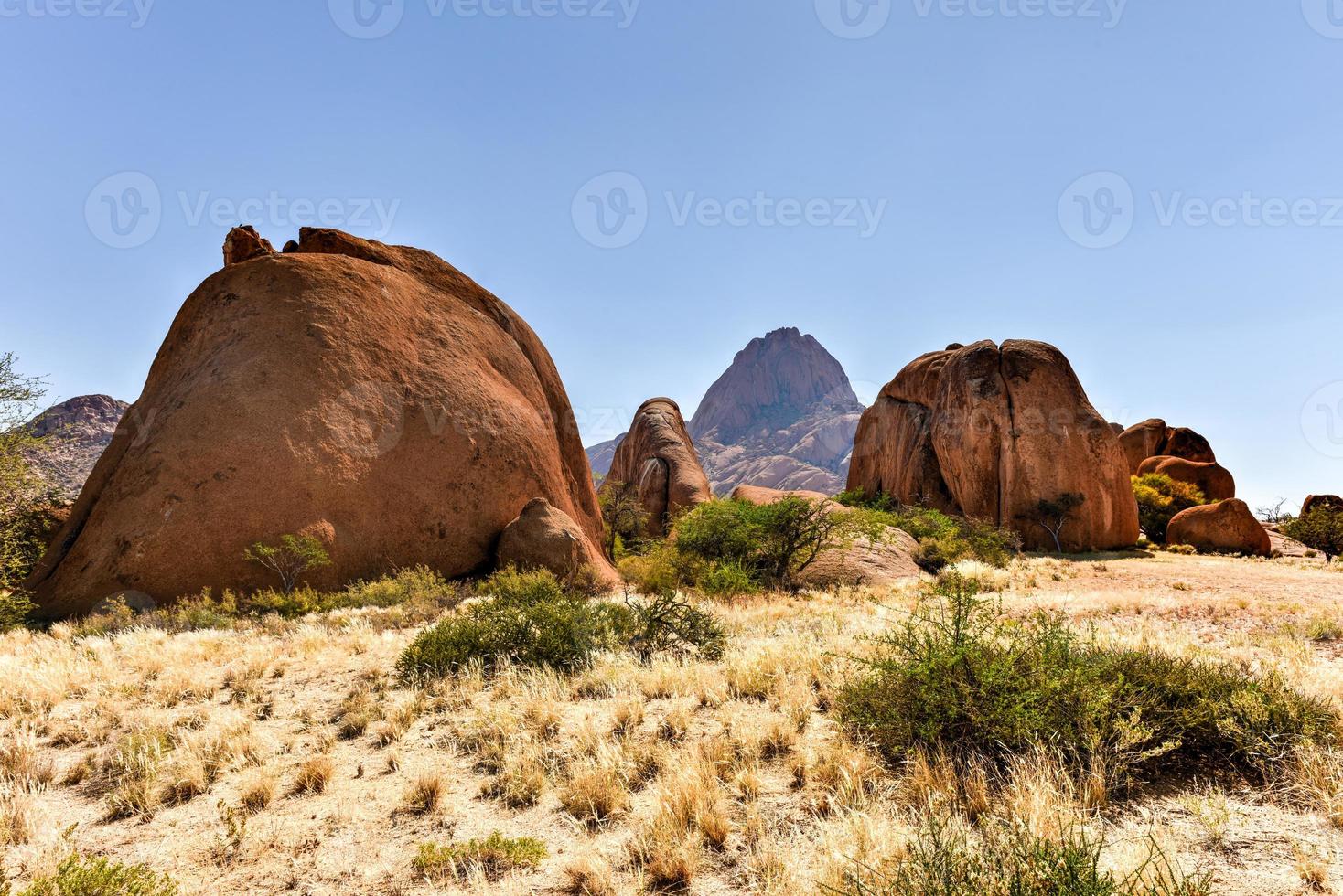 Rock formations in Spitzkoppe, Namibia photo