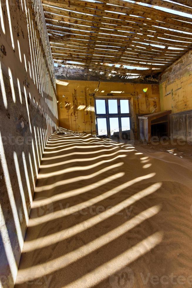 Ghost town Kolmanskop, Namibia photo