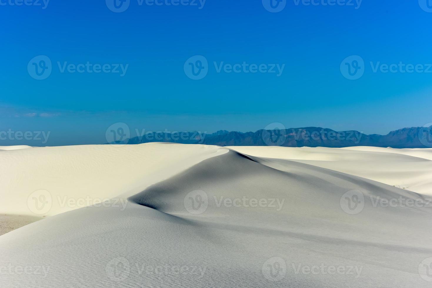 White Sands National Monument in New Mexico. photo